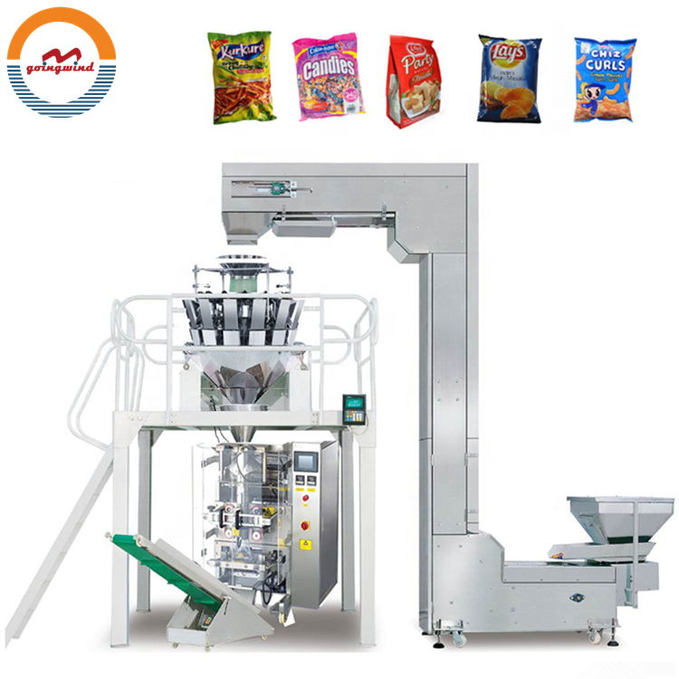 Automatic coffee bean weighing packing machine auto sunflower seed chocolate legume bag filling packaging machinery for sale