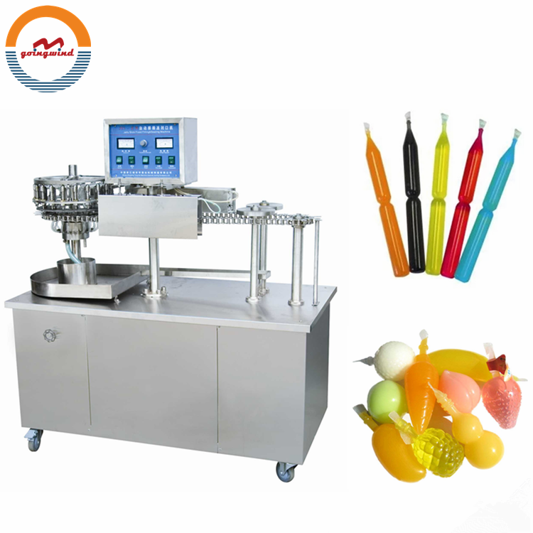 Automatic ice pop filling and sealing packing machine plastic lolly tube juice drink liquid packaging machinery price for sale