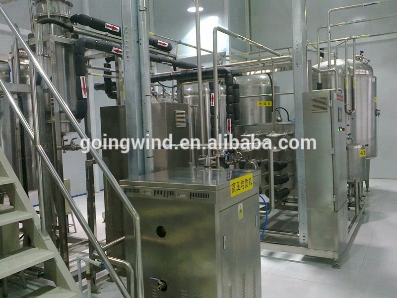 Automatic small milk processing plant mini dairy 100 liter auto complete small scale 100l 200lph milk plant cheap price for sale