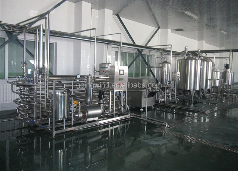 Automatic small sweetened condensed milk making machine auto small scale evaporated milk processing plant cheap price for sale