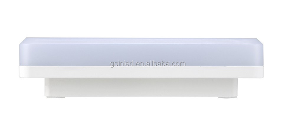 super thin IP54 surface mounted square led ceiling light 12w 18w 24w