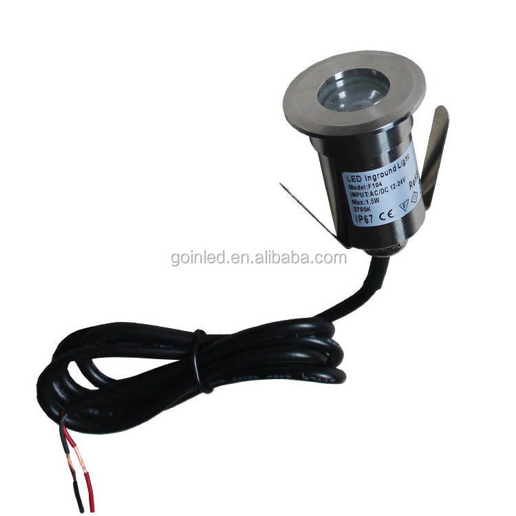 high quality 12V IP68 316 stainless steel material outdoor led underwater boat spot light