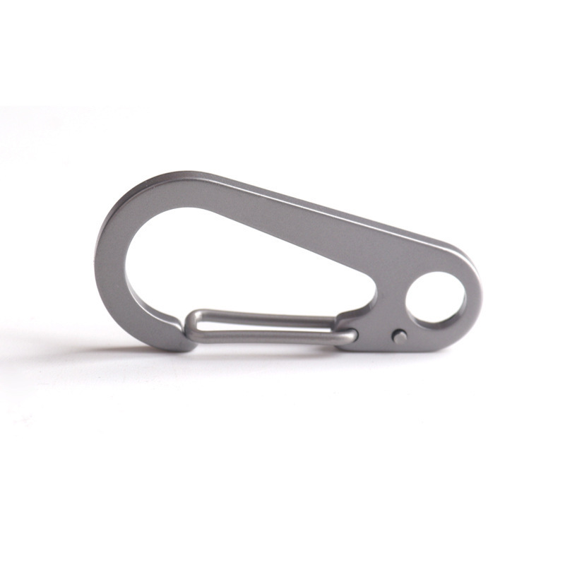 Carabiner Clip Double Locking Design Carabiner Keychain for Outdoor Camping Key Ring hook