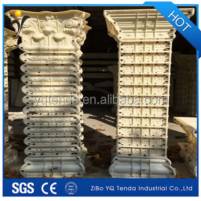 Precast plastic baluster concrete mold