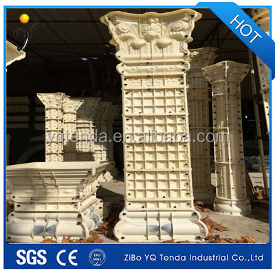 Precast plastic baluster concrete mold