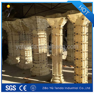 Precast plastic baluster concrete mold