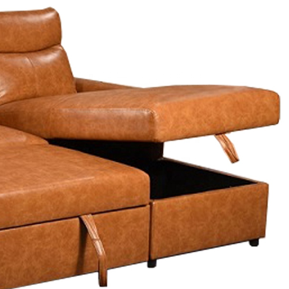 19951 GOITALIA CARA Furniture Pattaya Thailand Modern Israel Style Folding Fabric Sofa Bed