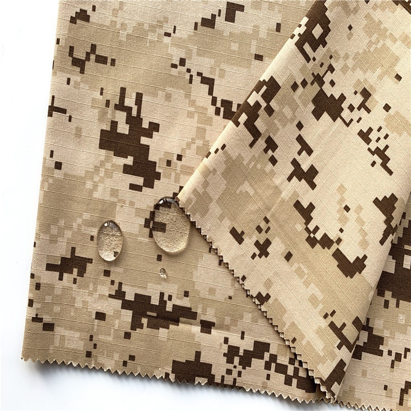 TC/NC Desert digital camouflage printed waterproof fabric for Saudi Arabia camo uniform