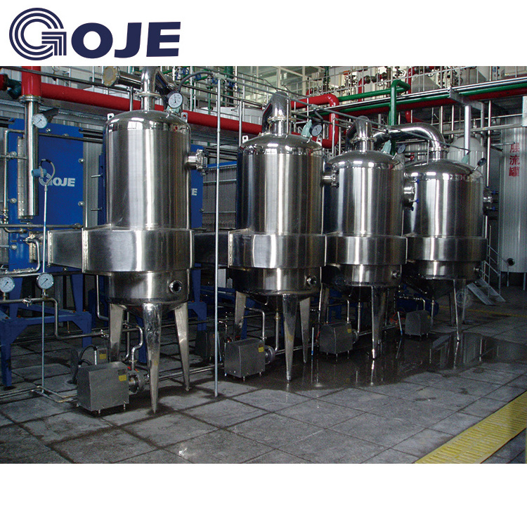 Multi-effect Forced Circulation Evaporator in chemical solvent recycling