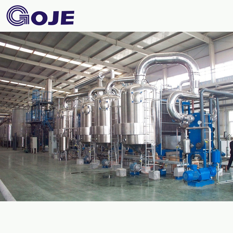 Multi-effect Forced Circulation Evaporator in chemical solvent recycling