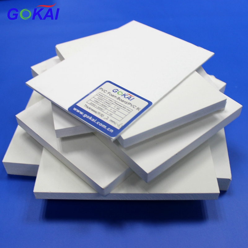 1.22x2.44m white rigid plastic PVC foam sheet 16mm high density PVC foam board