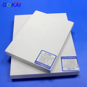 Gokai light weight pvc foam sheet,PVC foam, celuka PVC foam