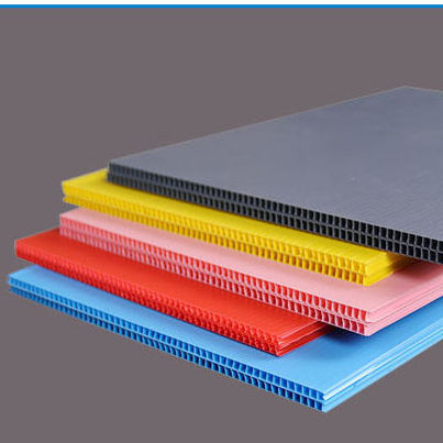 PP  Sheets Colorful  waterproof shuttering plywood board PP shuttering hollow sheet