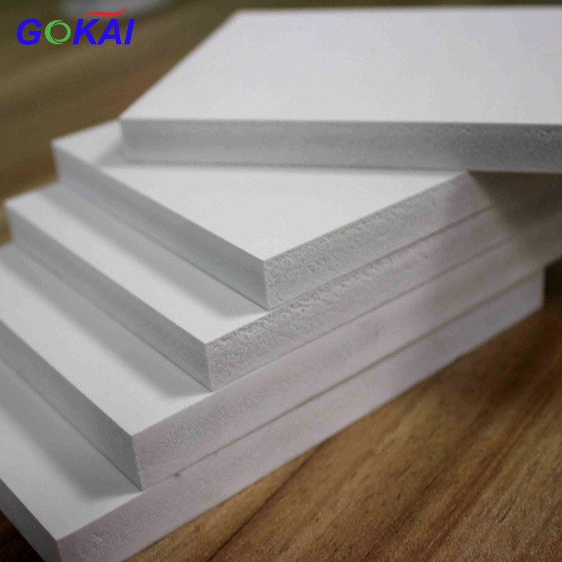 1.22x2.44m white rigid plastic PVC foam sheet 16mm high density PVC foam board