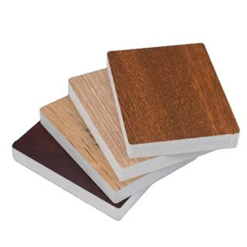 Wholesale Wood Grain 10mm Lamina Artificial De Marmol/PVC Laminated Foam Board/Sheet For Bathroom