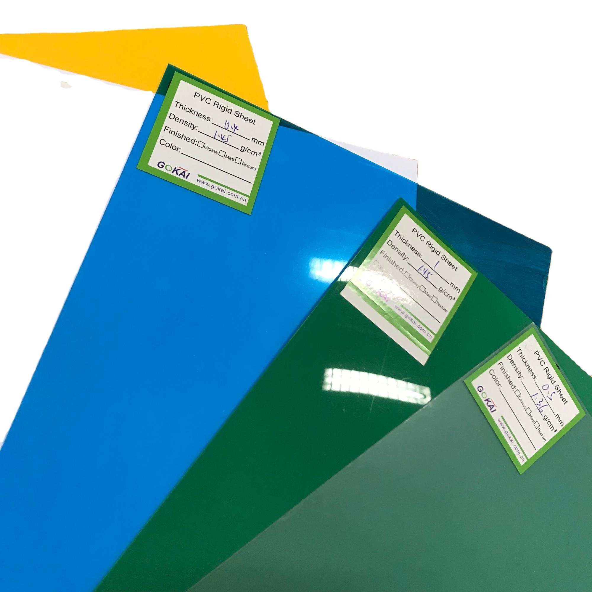 Low Price Hot 1Mm Pvc Rigid Plastic Sheet / Pvc Partition Board For Folding Box