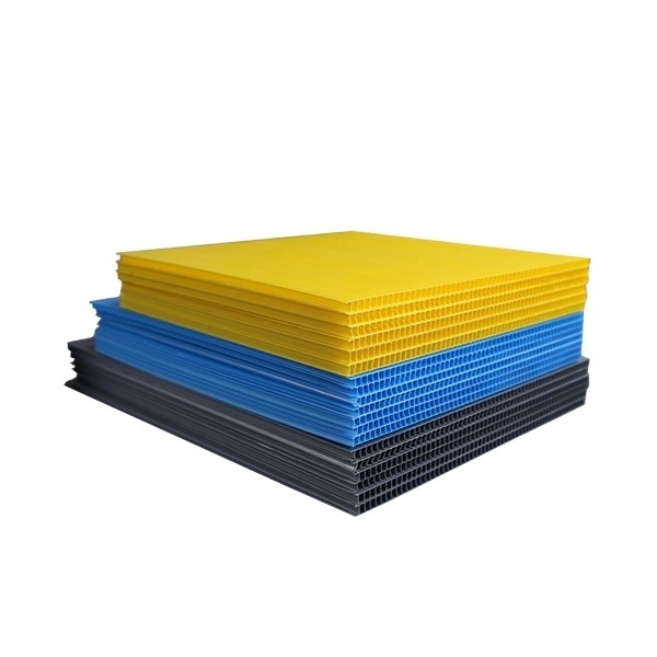 PP  Sheets Colorful  waterproof shuttering plywood board PP shuttering hollow sheet