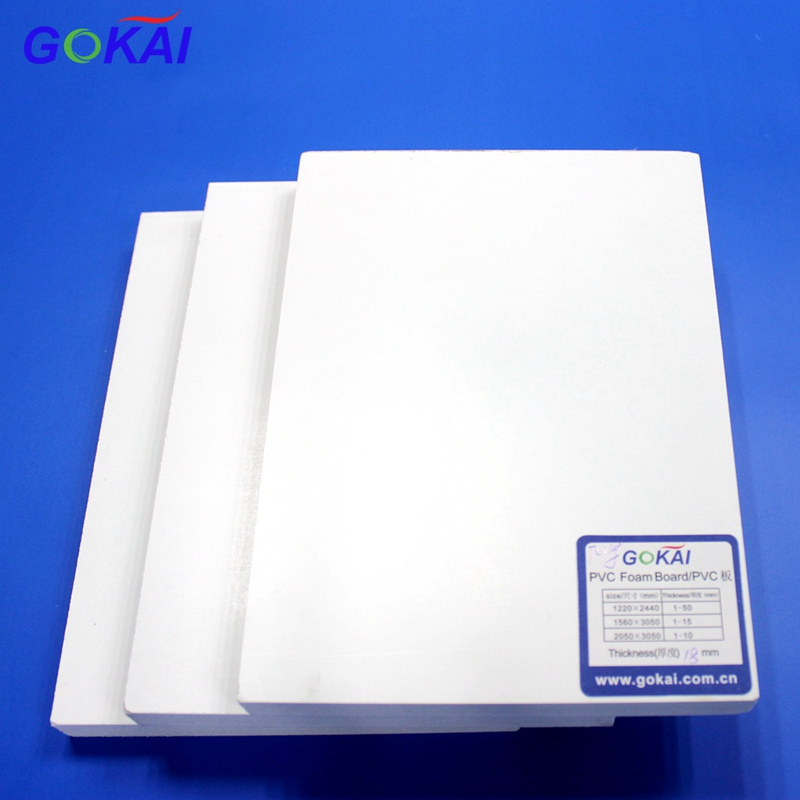 Gokai light weight pvc foam sheet,PVC foam, celuka PVC foam