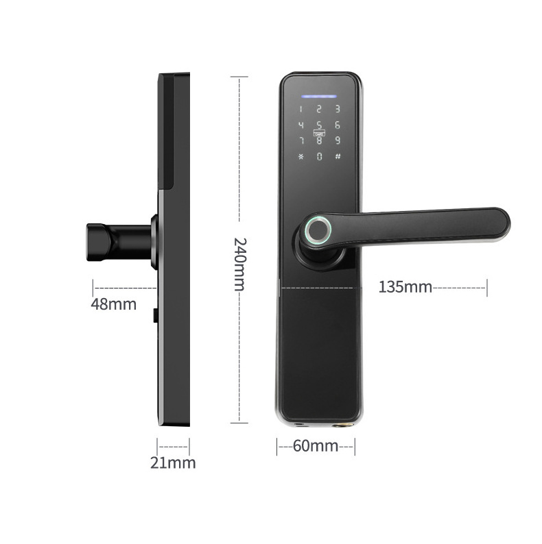 Goking cheap price TTlock smart door electronic locks china manufacturers interior digital rfid card password door lock