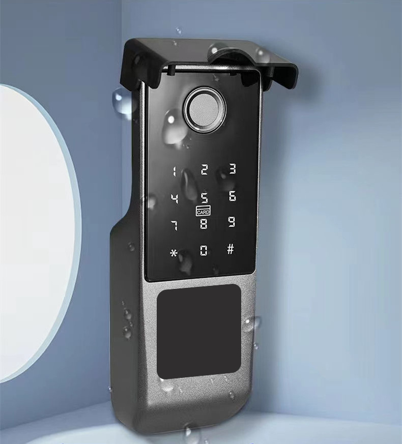 Goking 12v waterproof outdoor gate door lock electronic rim lock tuya China manufacturers wholesale oem cheap tuya smart lock