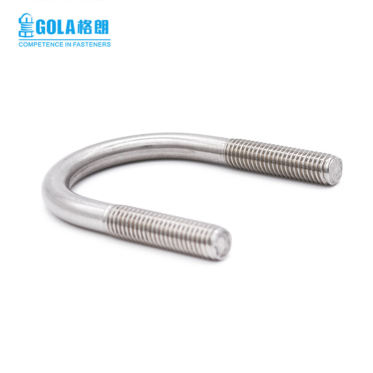 China bolt supplier M5-M12 Stainless Steel U Bolt