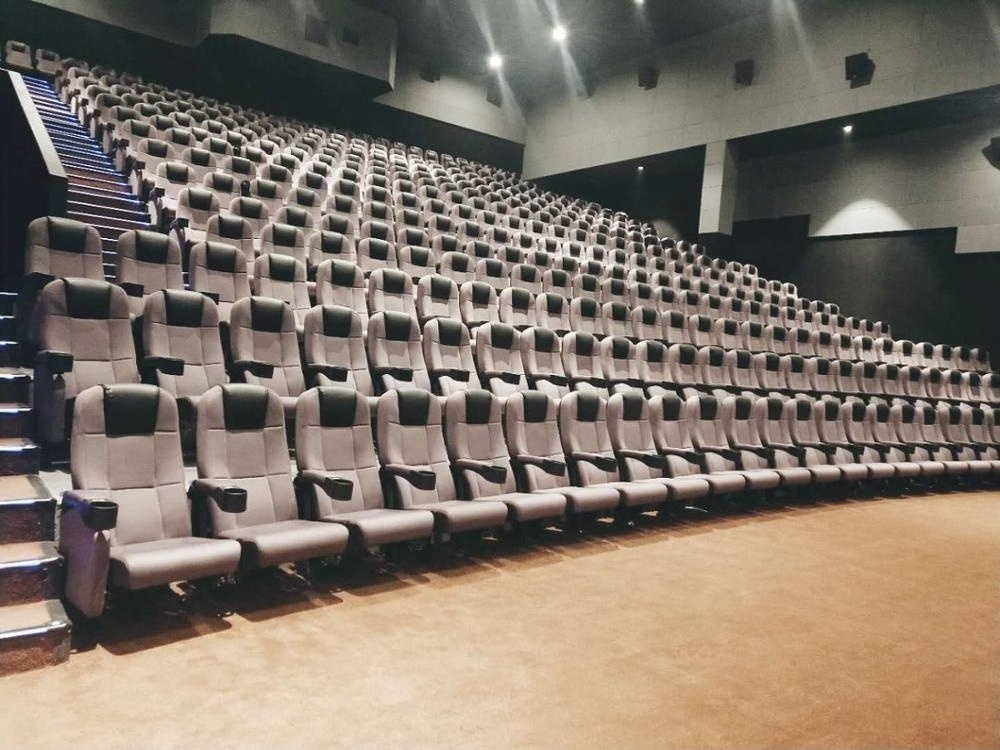 Modern cheap auditorium chair folding cinema seat