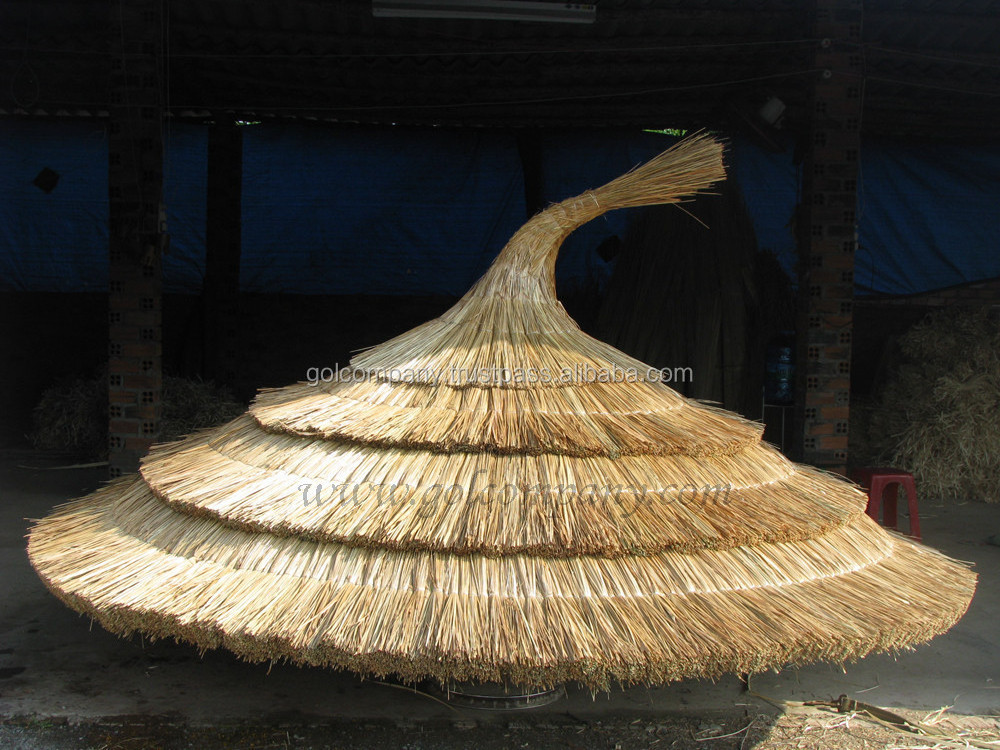 THATCH UMBRELLA - BEACH UMBRELLA BAMBOO VIETNAM HIGH QUALITY - HANDMADE