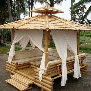 Big Bamboo House Bar - Bamboo Tiki Bar Hut - Natural bambus bar