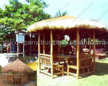 Big Bamboo House Bar - Bamboo Tiki Bar Hut - Natural bambus bar