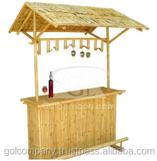 Bamboo Tiki Bar - Bamboo Bar - Bambo Gazebo - Furniture