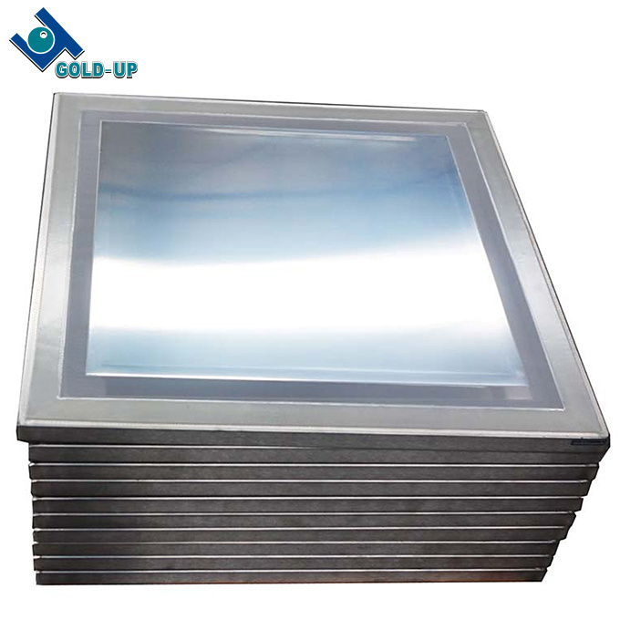 high tension SMT printing stencil frame with stainless steel sheet by Epoxy AB Glue for silk screen printing