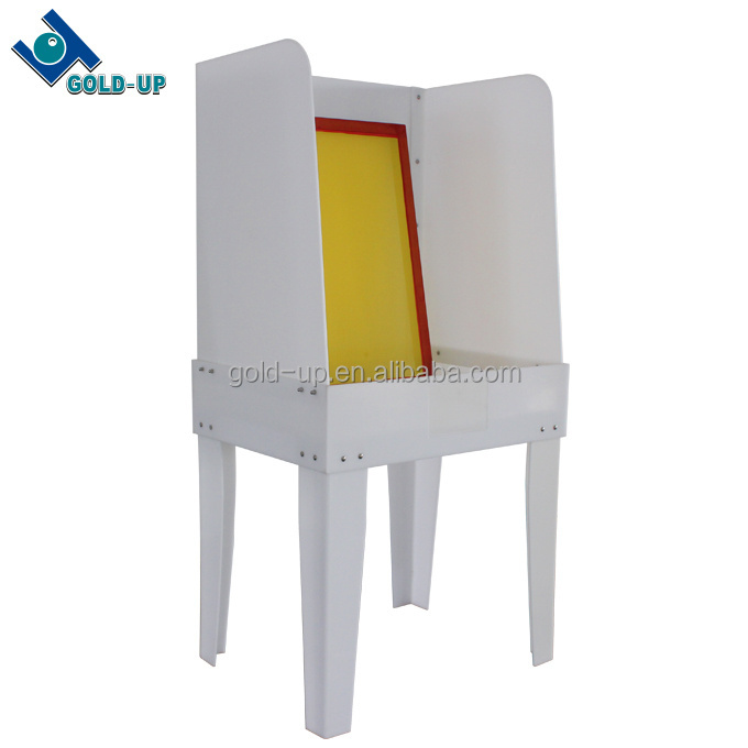 Gold-up supply screen printing washing tank/washout booth for screen printing frame