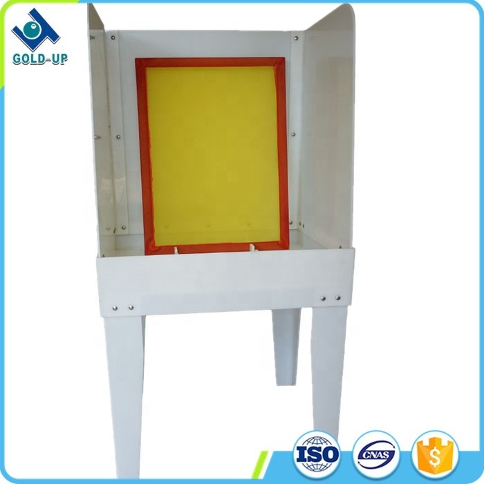 manual tiny washout booth for screen printer