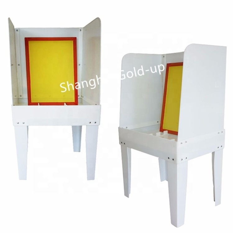 manual tiny washout booth for screen printer