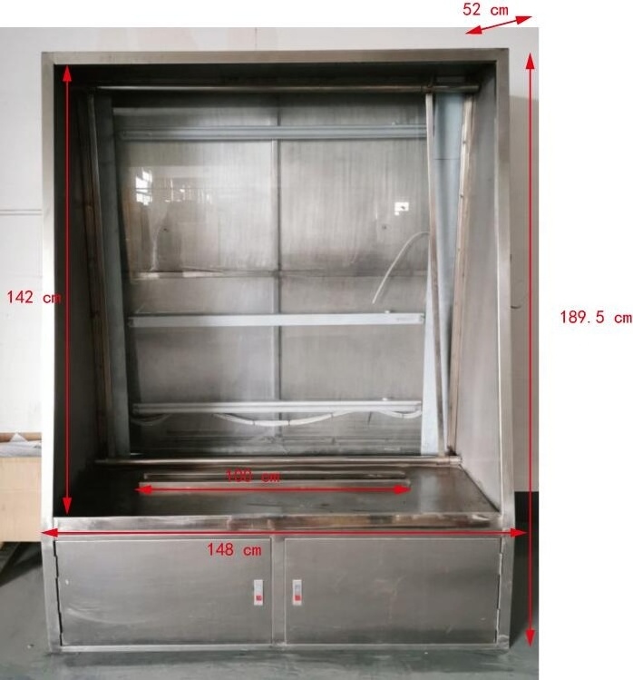 competitive price factory supply washout booth from gold-up