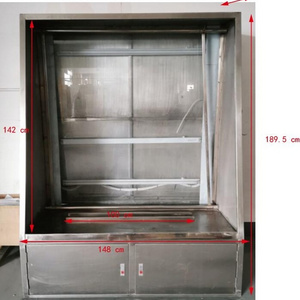 competitive price factory supply washout booth from gold-up