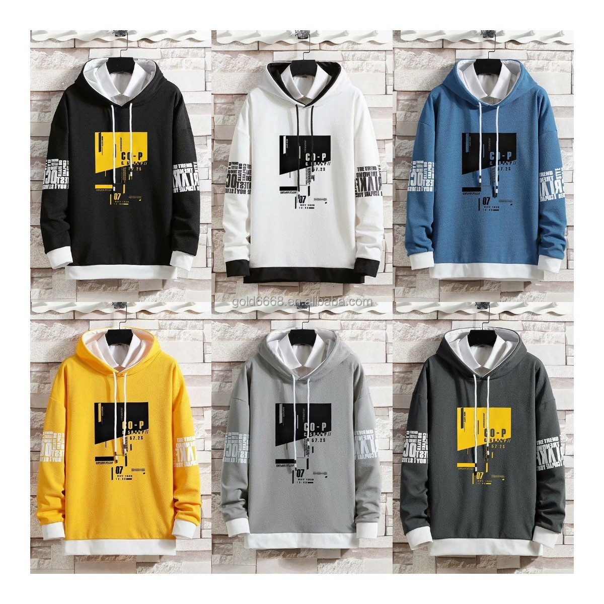 Men's Pocket Hoodies Factory Stock Men's Sweatshirt 3D Bubble Print Hoodies Men's Winter Clothes