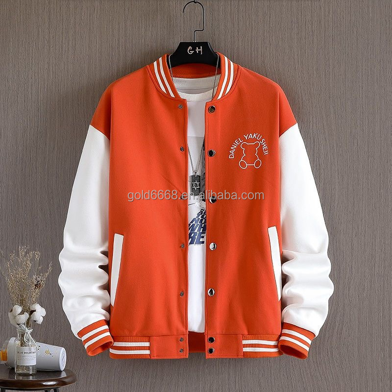 Snow Velvet Pilot Jacket Flight Baseball Vintage School Team Jacket Customized Men's School Team Jacket