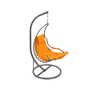 Gw0027 Garden Indoor Outdoor Swing Chair For Bedroom Furniture Metal Modern European Hanging Circle Swing Chair