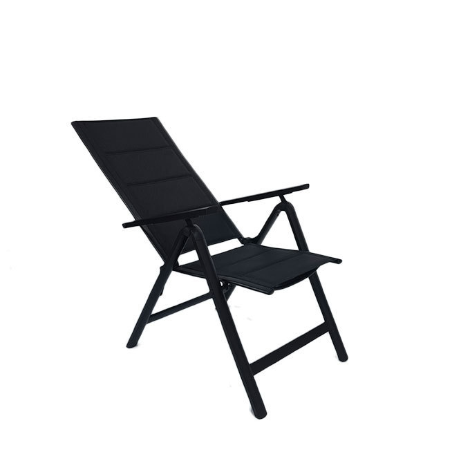 factory wholesale outdoor Luxury Seven-Position Padded garden aluminum chair zero gravity chair