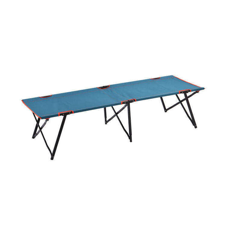 High Quality Wholesale Custom Cheap folding camp bed lounge beach bed aluminum reformer bed