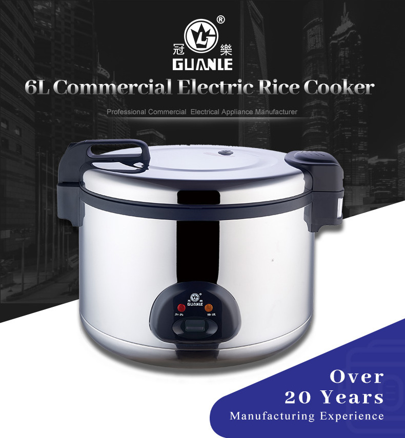 3 4 5 6 7 8L detachable inner hindged lid  high quality  big large industrial electric commercial sushi rice cooker and warmers