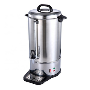 6L 9L 15L (40 cups 60 cups 100 cups) Stainless Steel Single Layer Coffee Urn Coffee Percolator