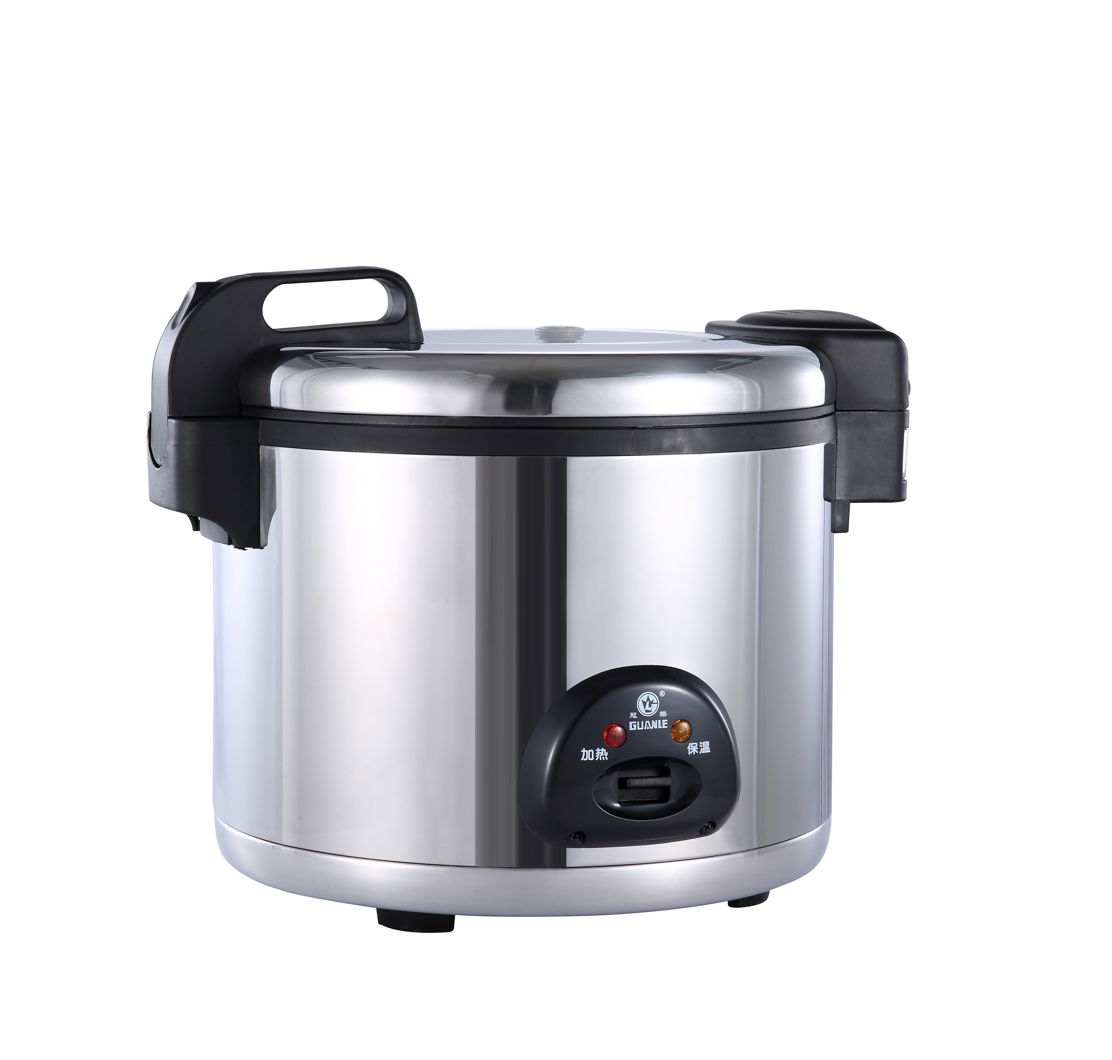 China factory OEM 6 18L 30 cup uncooked 60 cups cooked stainless steel CE CB ETL big size industrial big commercial rice steamer