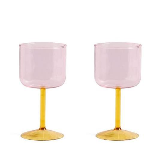 Wholesale Customized Tinted Unique Drinking Glasses Premium Stemmed Colored Glassware Colored Red Wine Glass