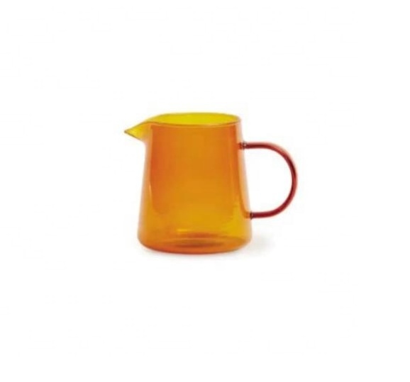 Wholesale Customized Double Wall Milk Frothing Pitcher Jug Glass Coffee Pot Glass Coffee Maker Cup