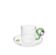 Wholesale 250ml Clear Glass Tea Cup With Handle  Milk Coffee Water Glass Cup Beer Glass Mug Manufacturers