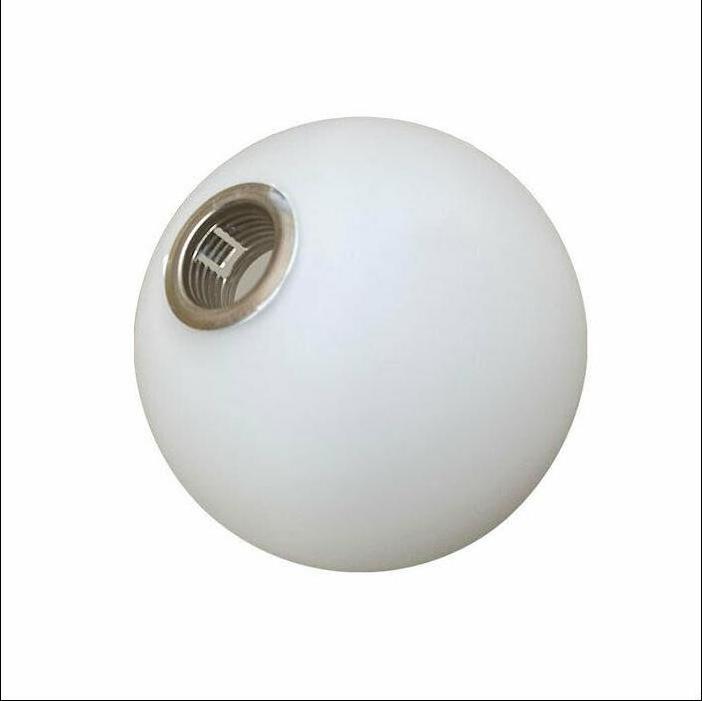 Wholesale Customized Blown G9 Screw Thread Sandblast Frost Round Borosilicate Glass Globe Lamp Shade Lighting Lamp Cover