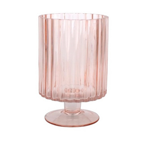 custom logo pink glass goblets whiskey cocktail glass martini ice cream dessert wine glass