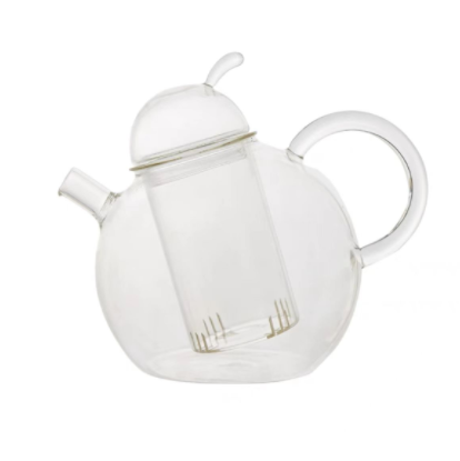 customized heatable borosilicate kettle set teapot pitcher glass and cup set for drink